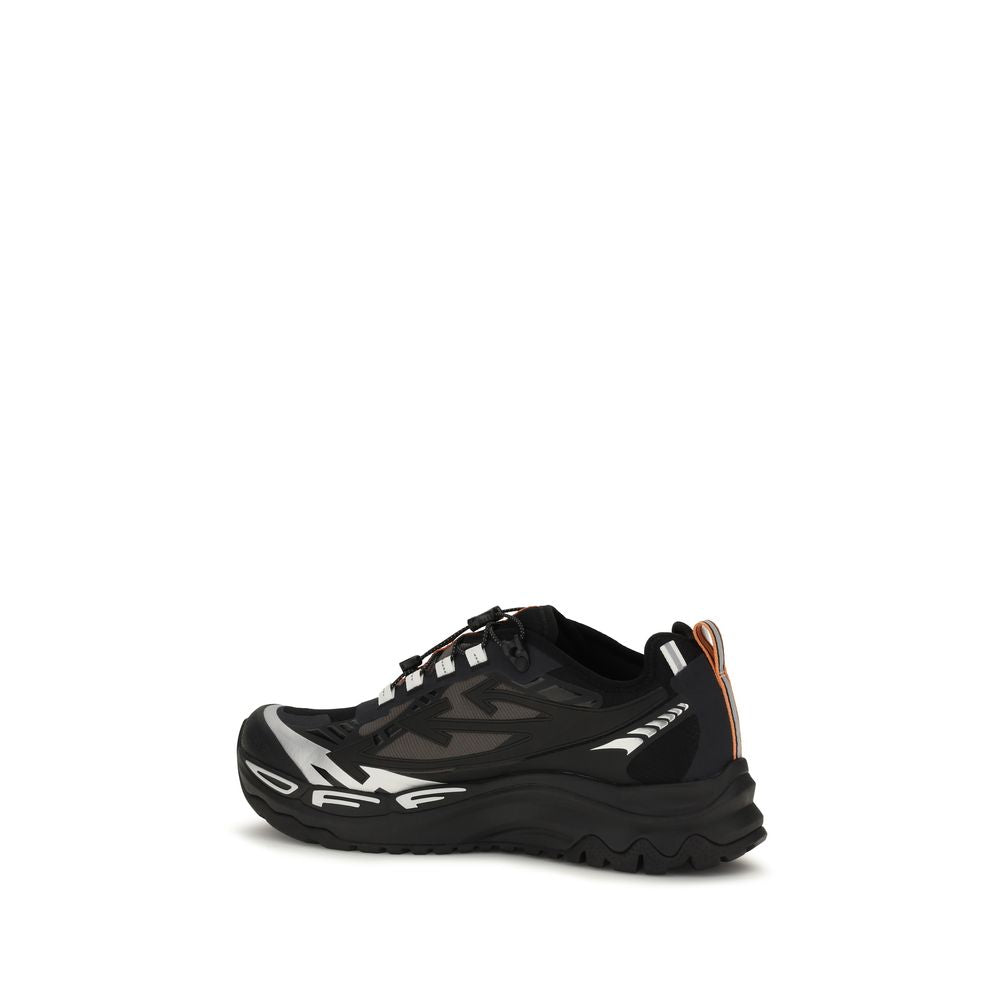 Off-White Schwarze Sneaker aus Polyester für sportliche Looks