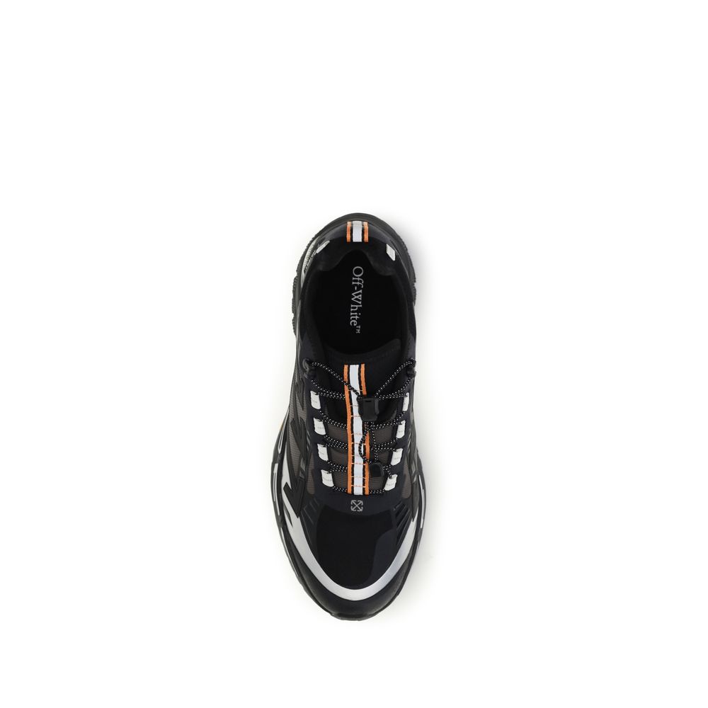 Off-White Schwarze Sneaker aus Polyester für sportliche Looks
