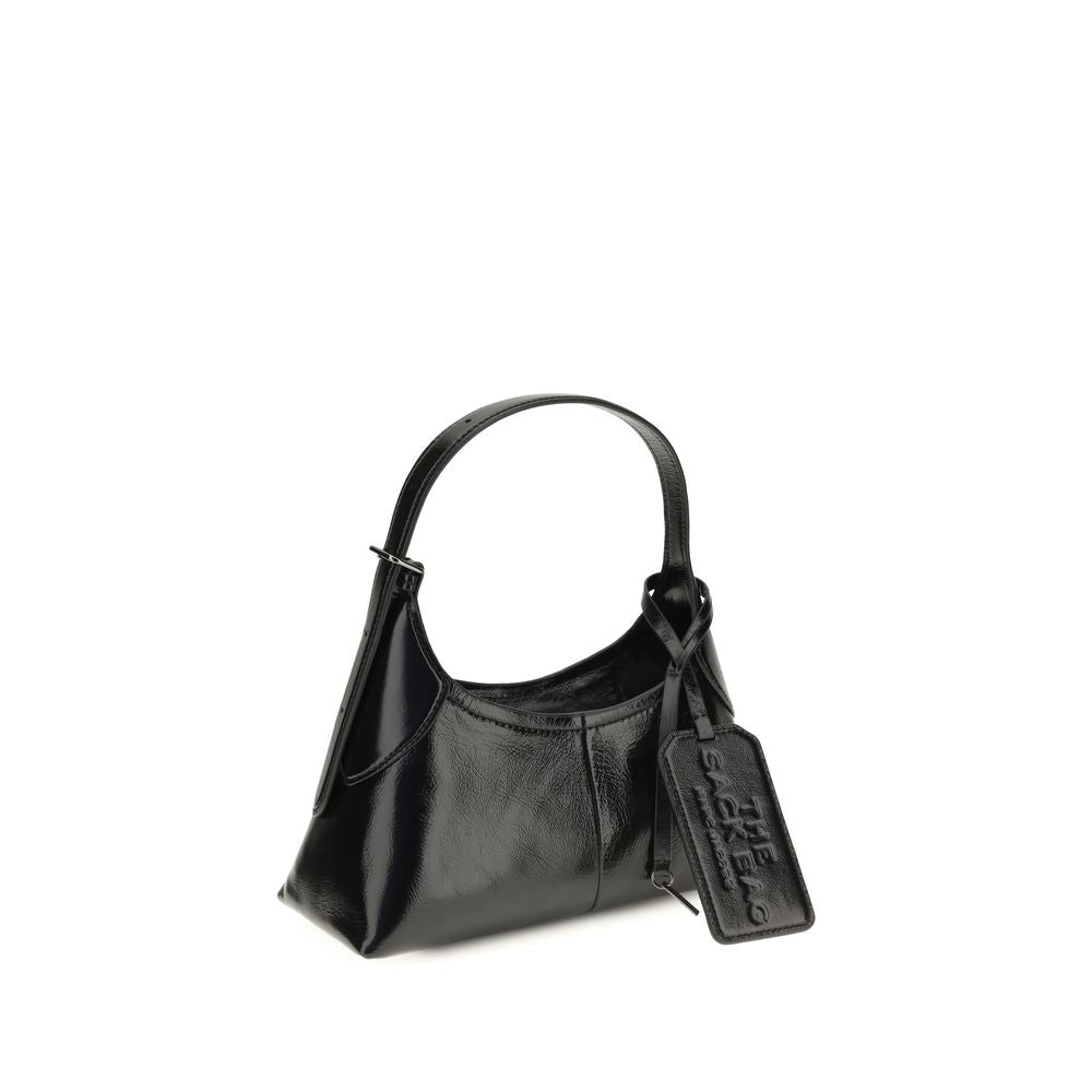 Marc Jacobs Schwarze Bos Taurus Kalbsleder Schultertasche