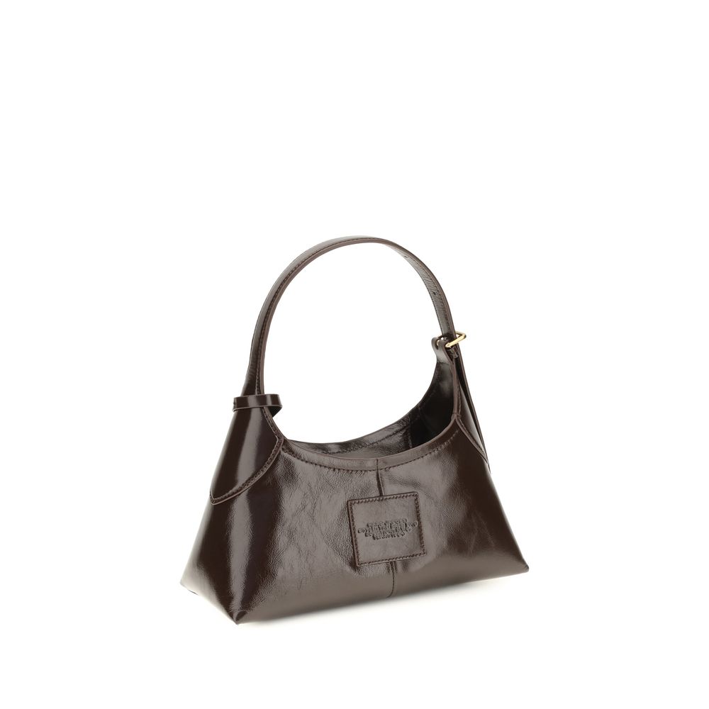 Marc Jacobs Braune Kalbsleder Bos Taurus Schultertasche