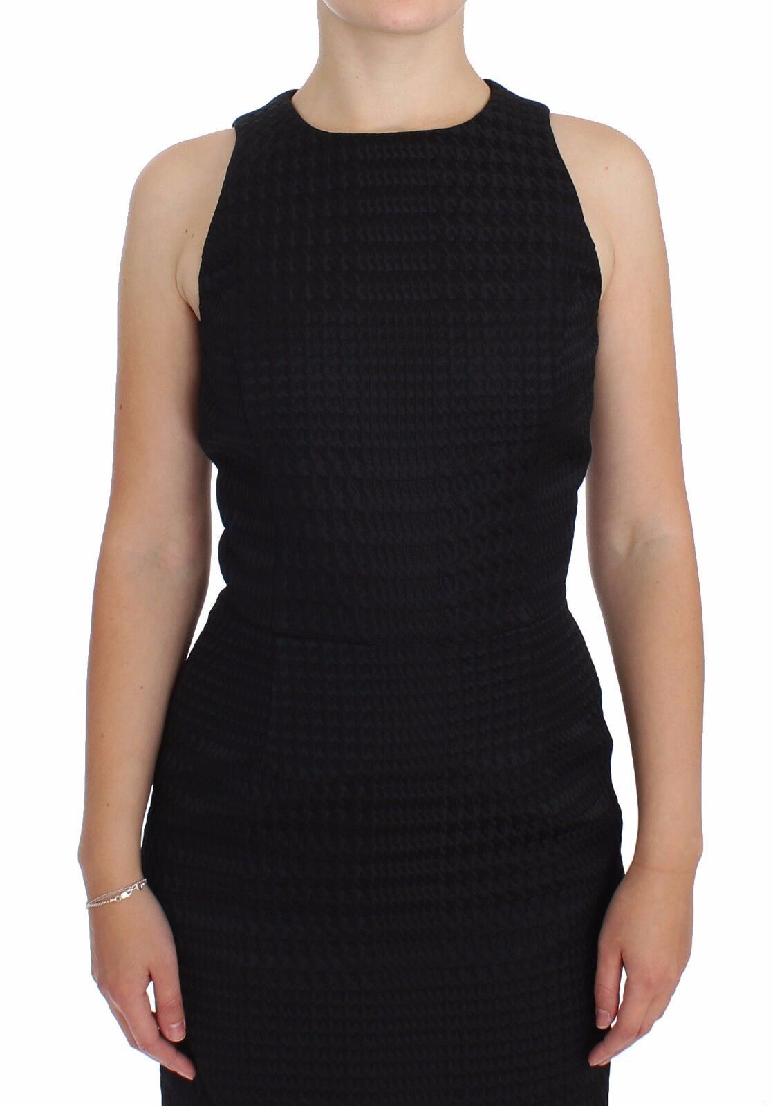 DAIZY SHELY Schwarzes Etuikleid Abendkleid Knielang