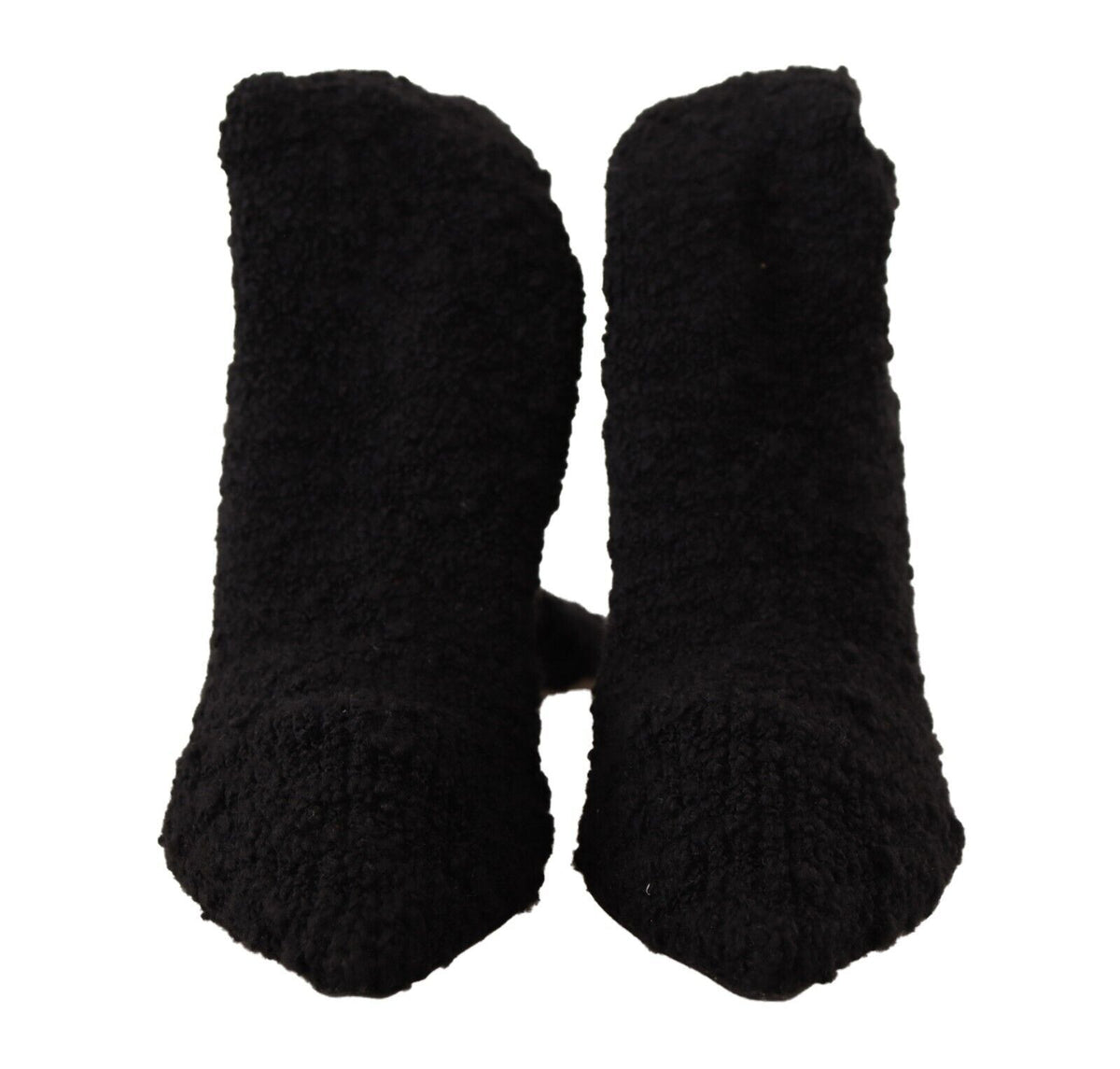 Dolce & Gabbana Schwarze Stretch-Socken Kniestrümpfe Schuhe