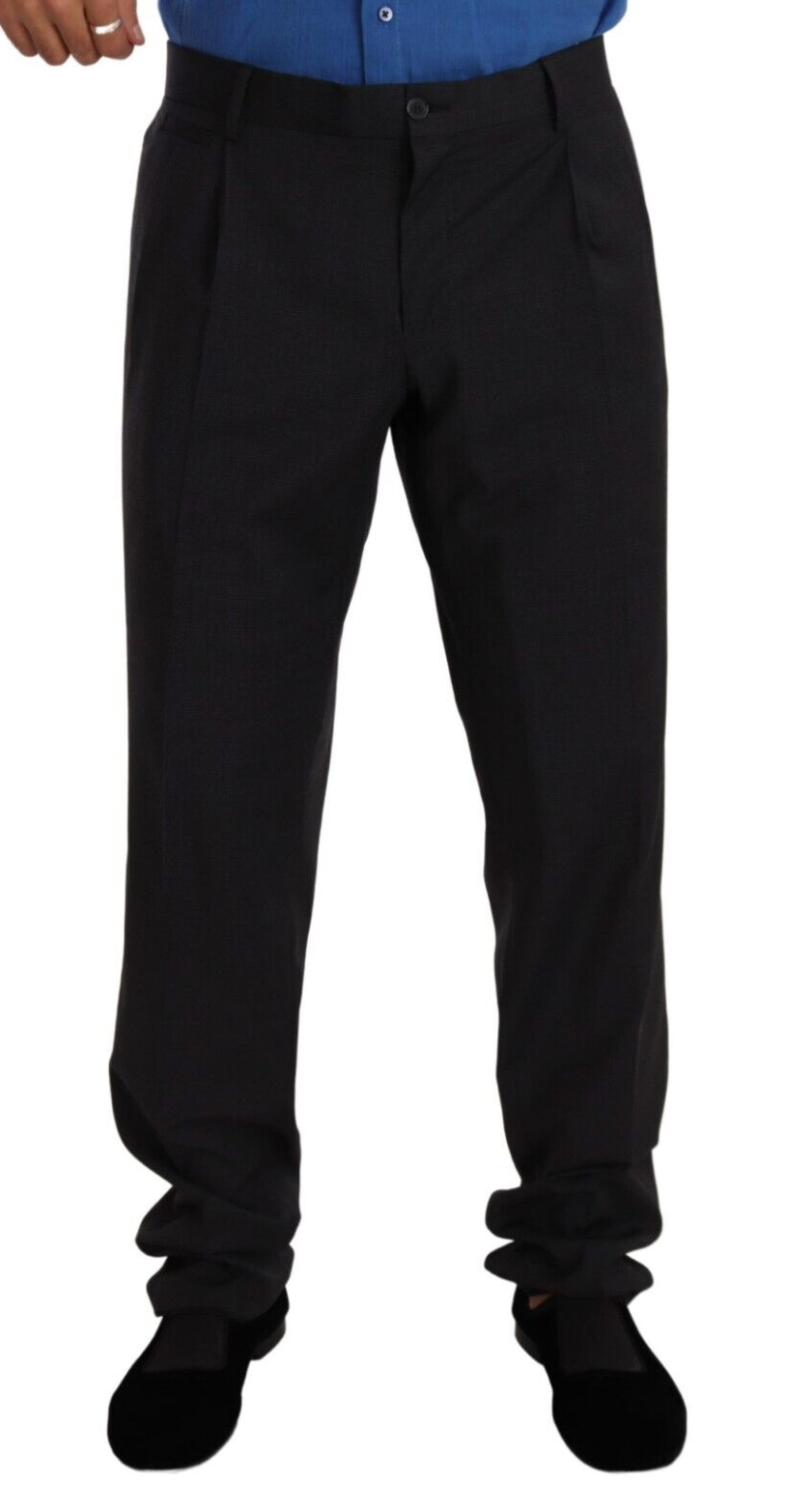 Dolce & Gabbana Graue Kleid-Hose VENTANNI Kleid-Hose