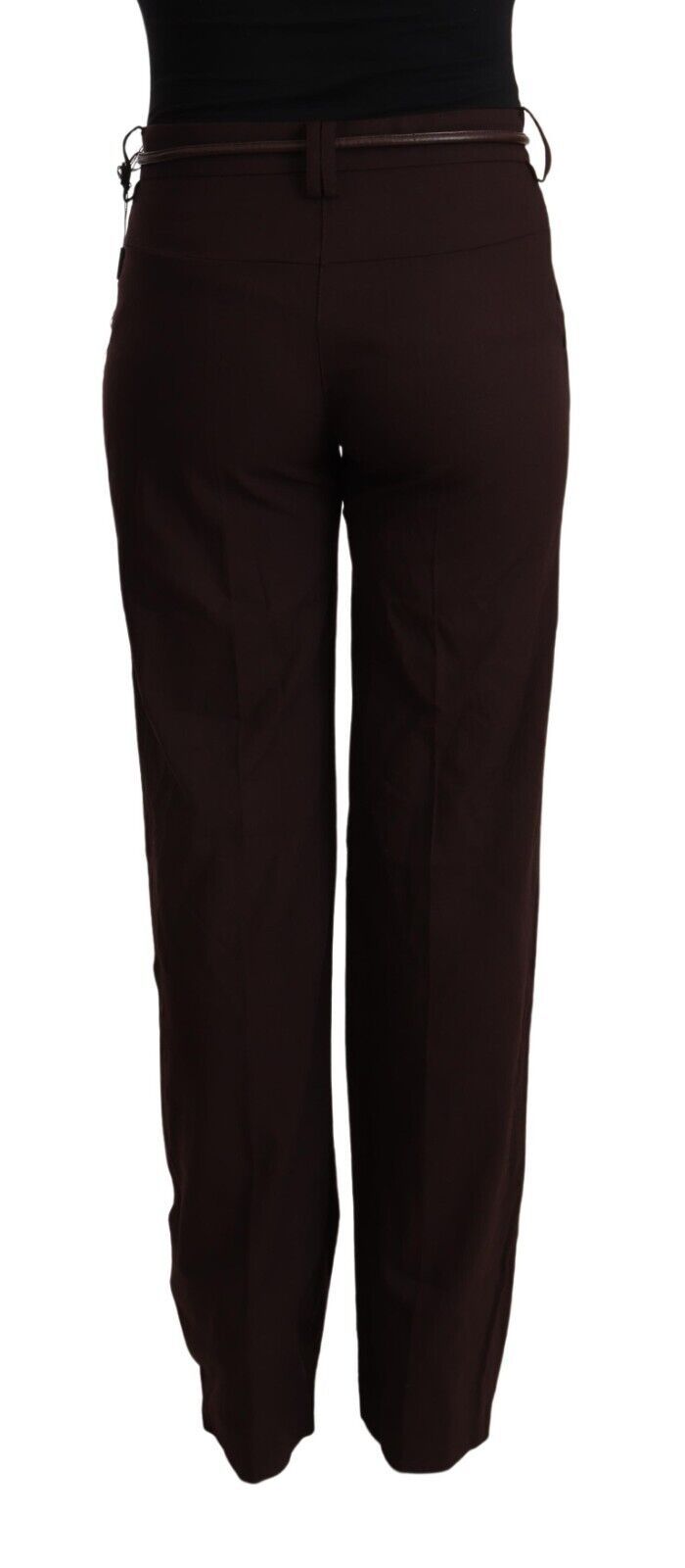 Patrizia Pepe Schwarze gerade formelle Hose mit hoher Taille