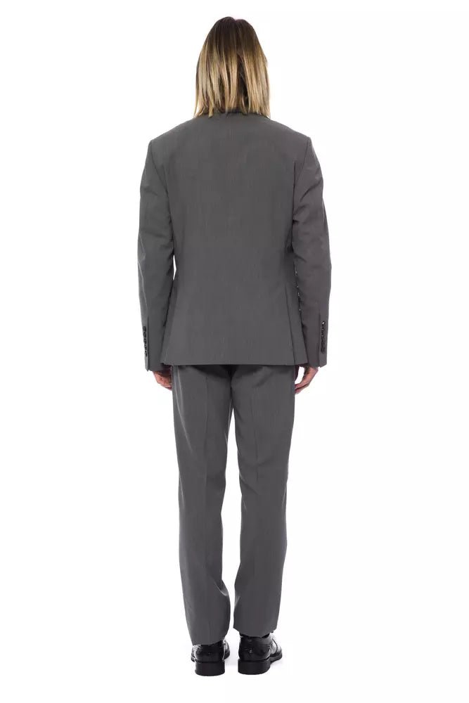 Billionaire Italian Couture Grauer Herren-Wollblazer