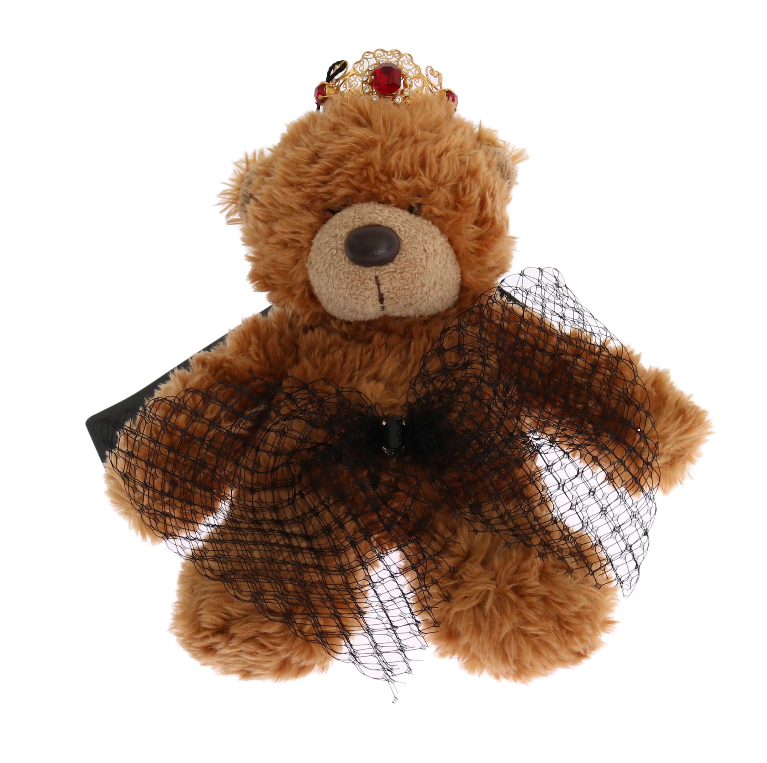 Dolce & Gabbana Teddybär Gold Kristallkrone Tiara Diadem Haarband