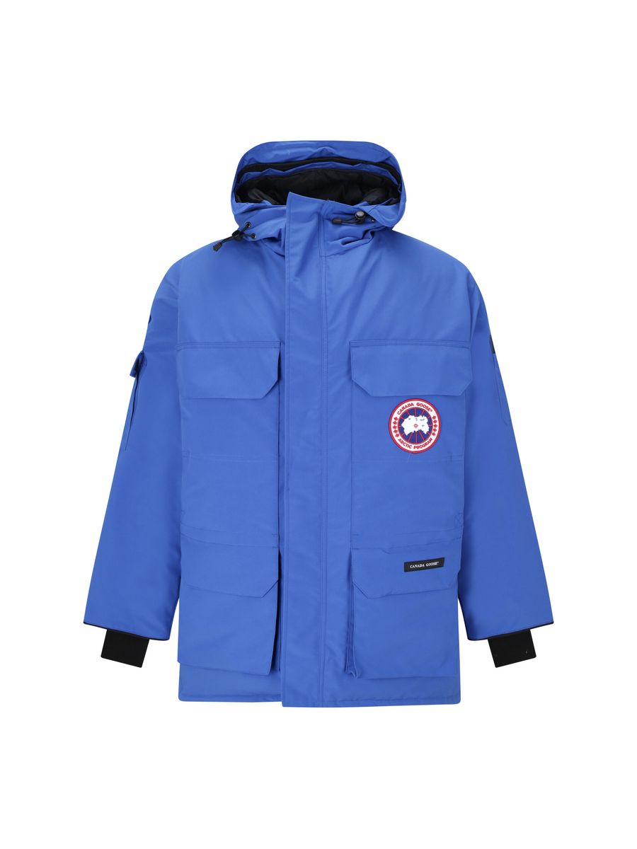 Canada Goose Elegante Expedition Jacke in Königsblau