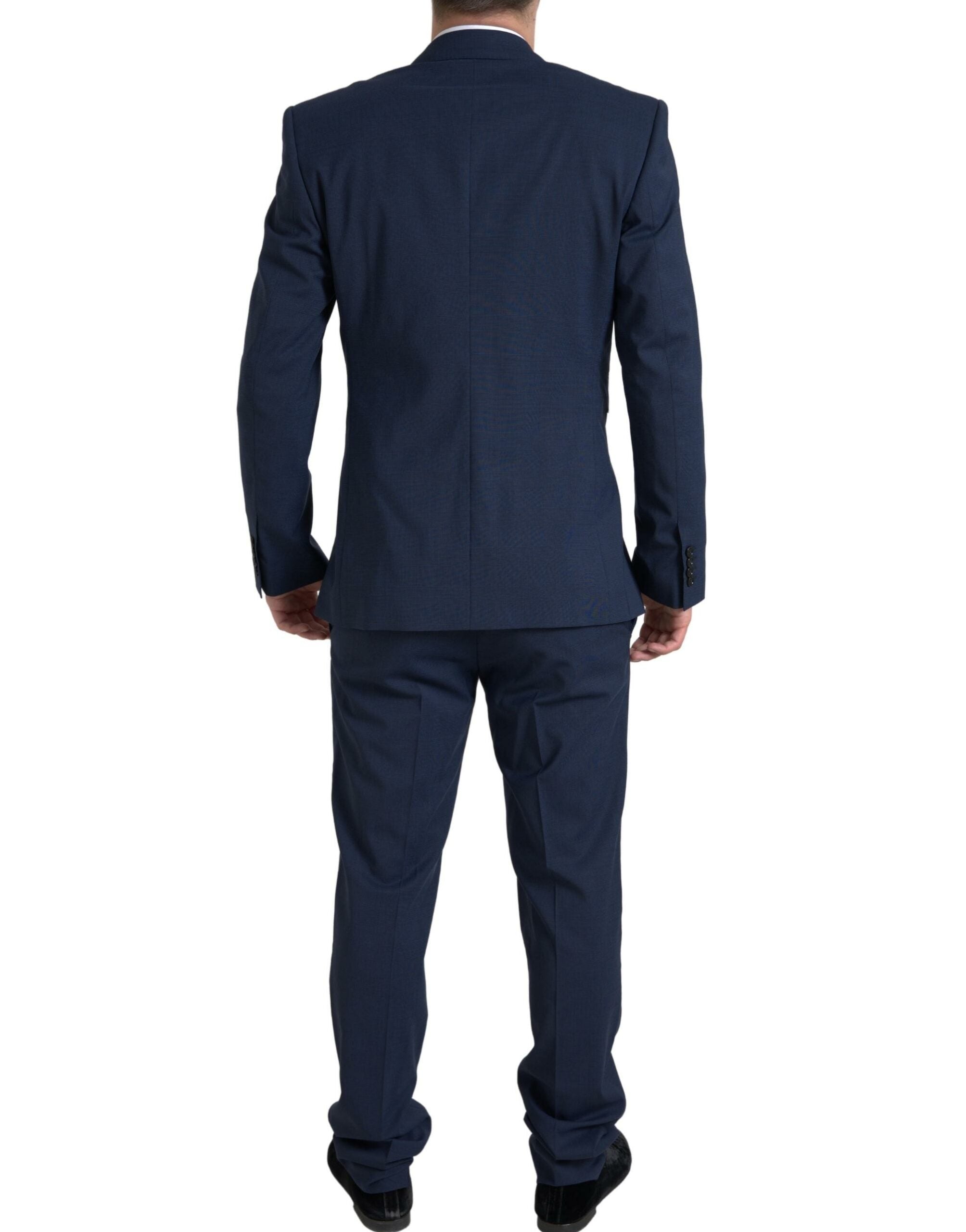 Dolce & Gabbana Blauer 2-teiliger einreihiger SICILIA-Anzug