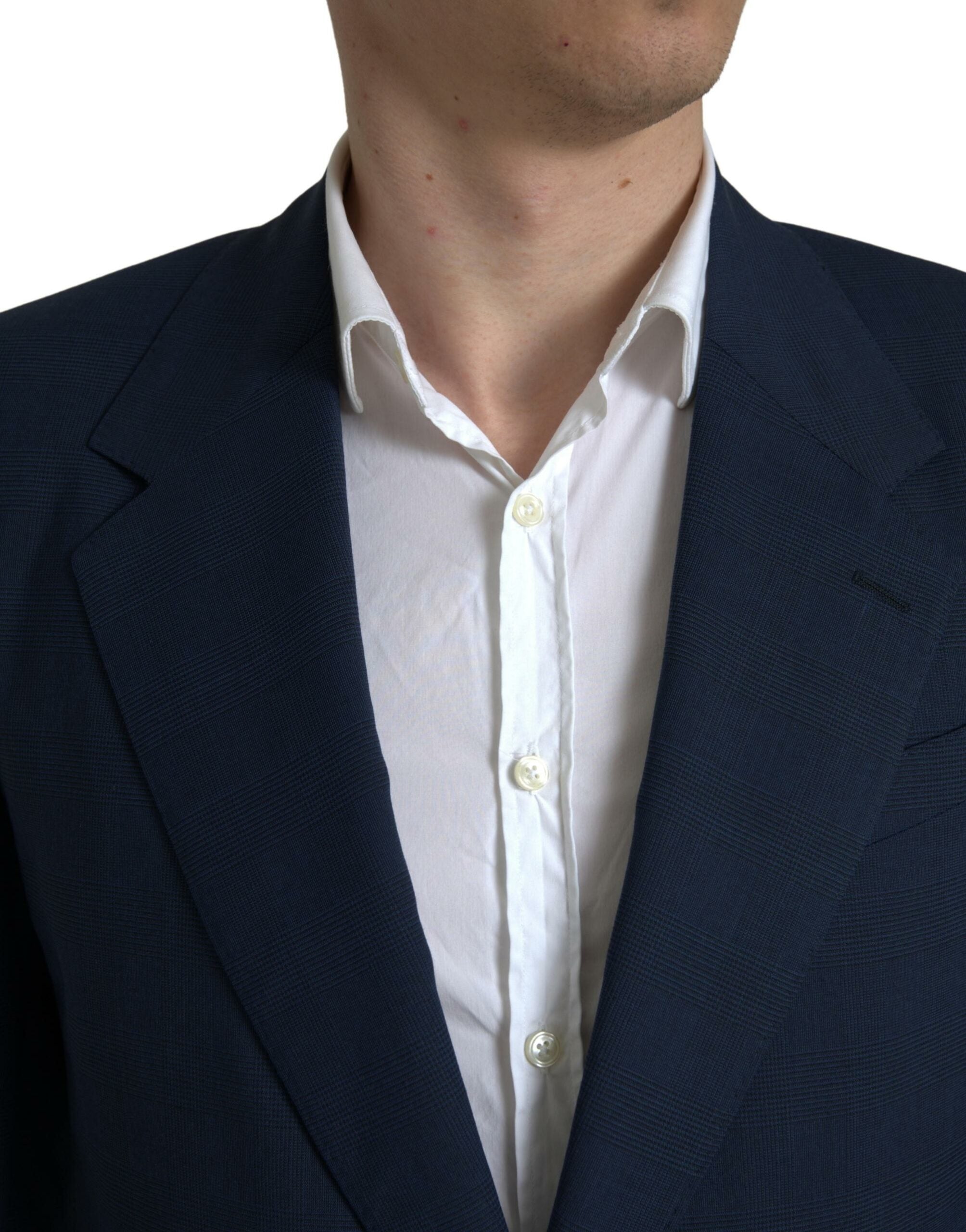 Dolce & Gabbana Blauer 2-teiliger einreihiger SICILIA-Anzug