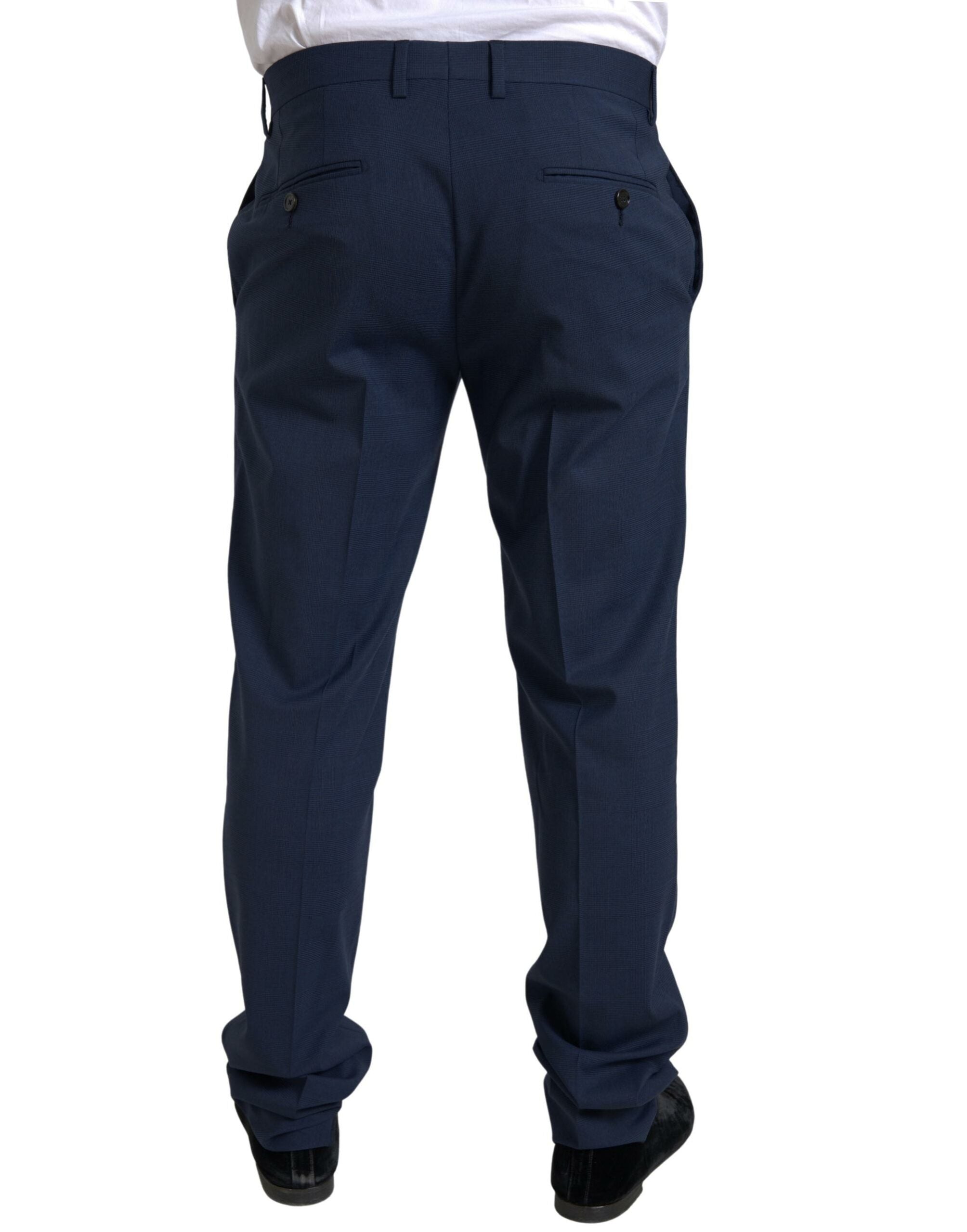 Dolce & Gabbana Blauer 2-teiliger einreihiger SICILIA-Anzug