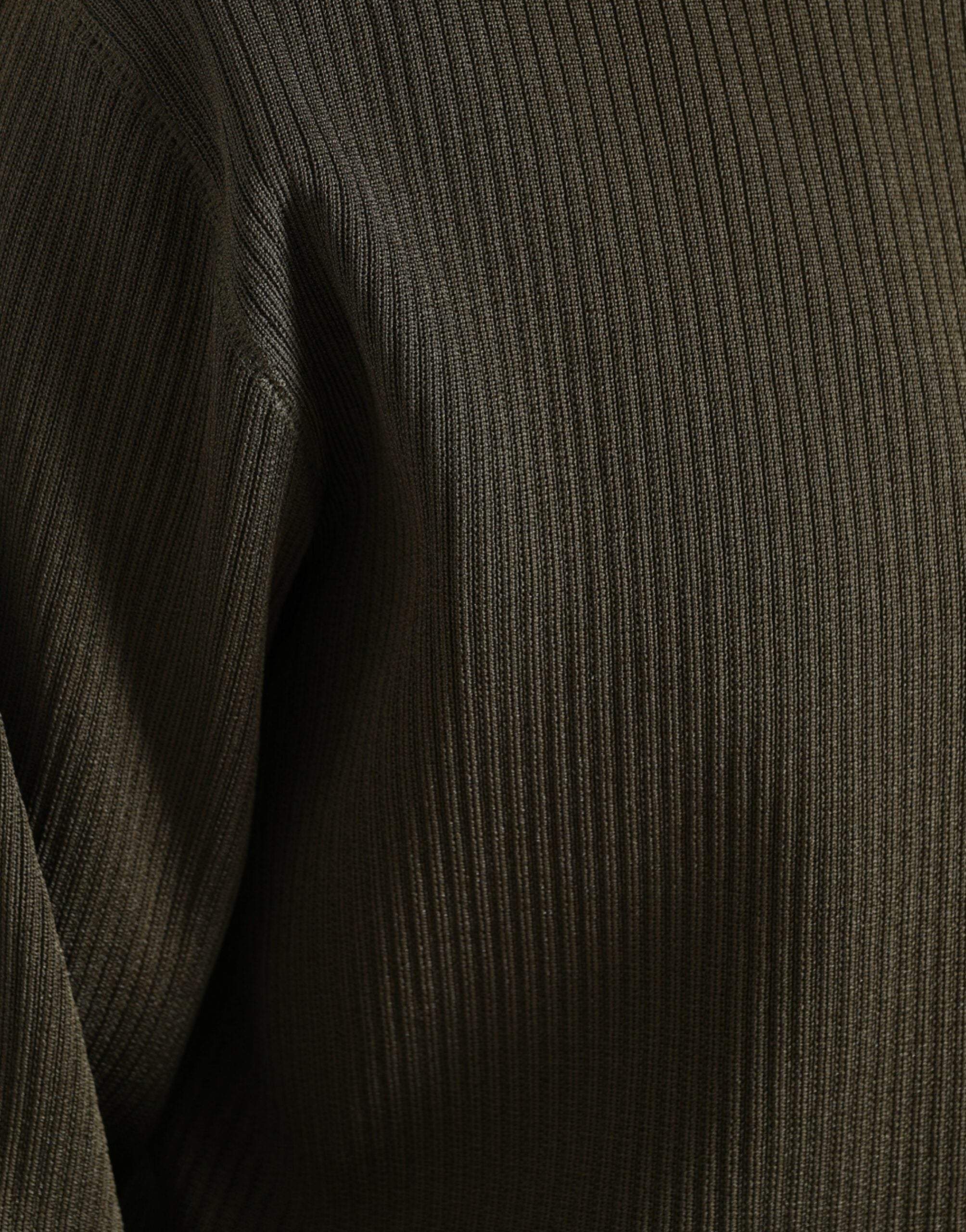 Dolce & Gabbana Grüner Viskose Rundhalsausschnitt Herren Pullover