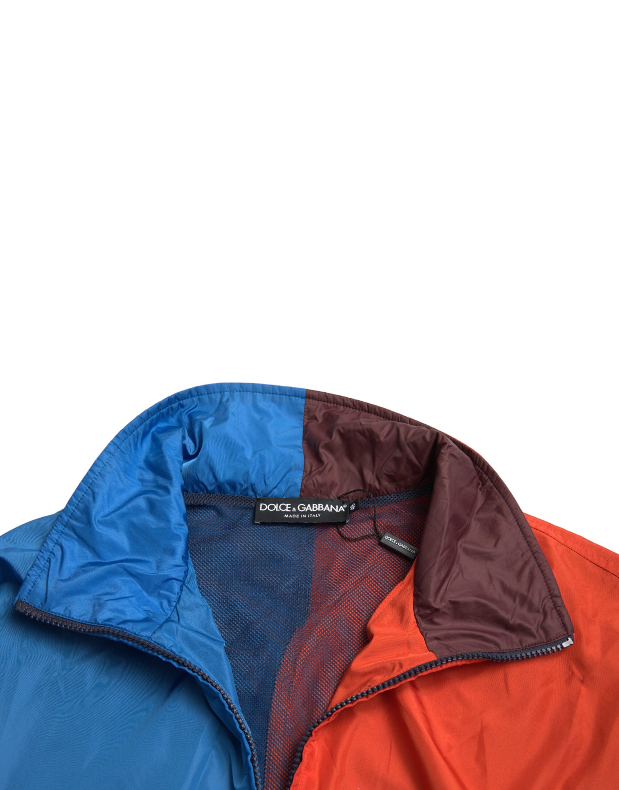 Dolce & Gabbana Multicolor Farbe Windbreaker Jacke