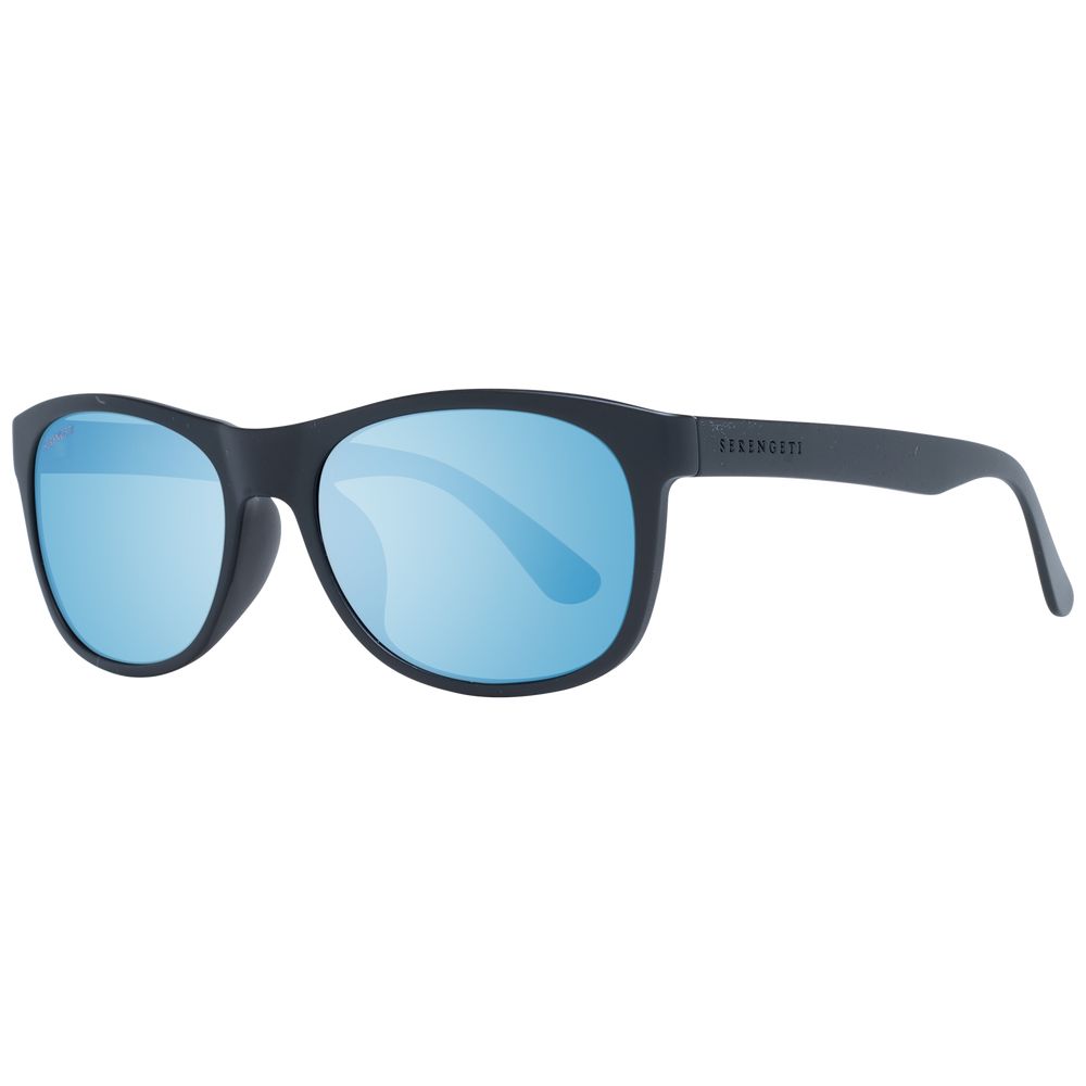Serengeti Schwarze Sonnenbrille aus Kunststoff