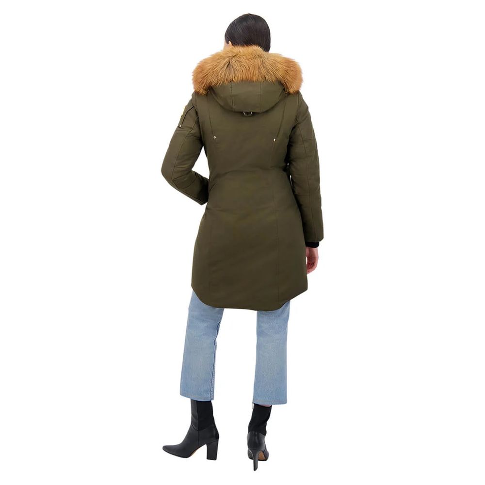 Moose Knuckles Baumwolljacke im Militärstil