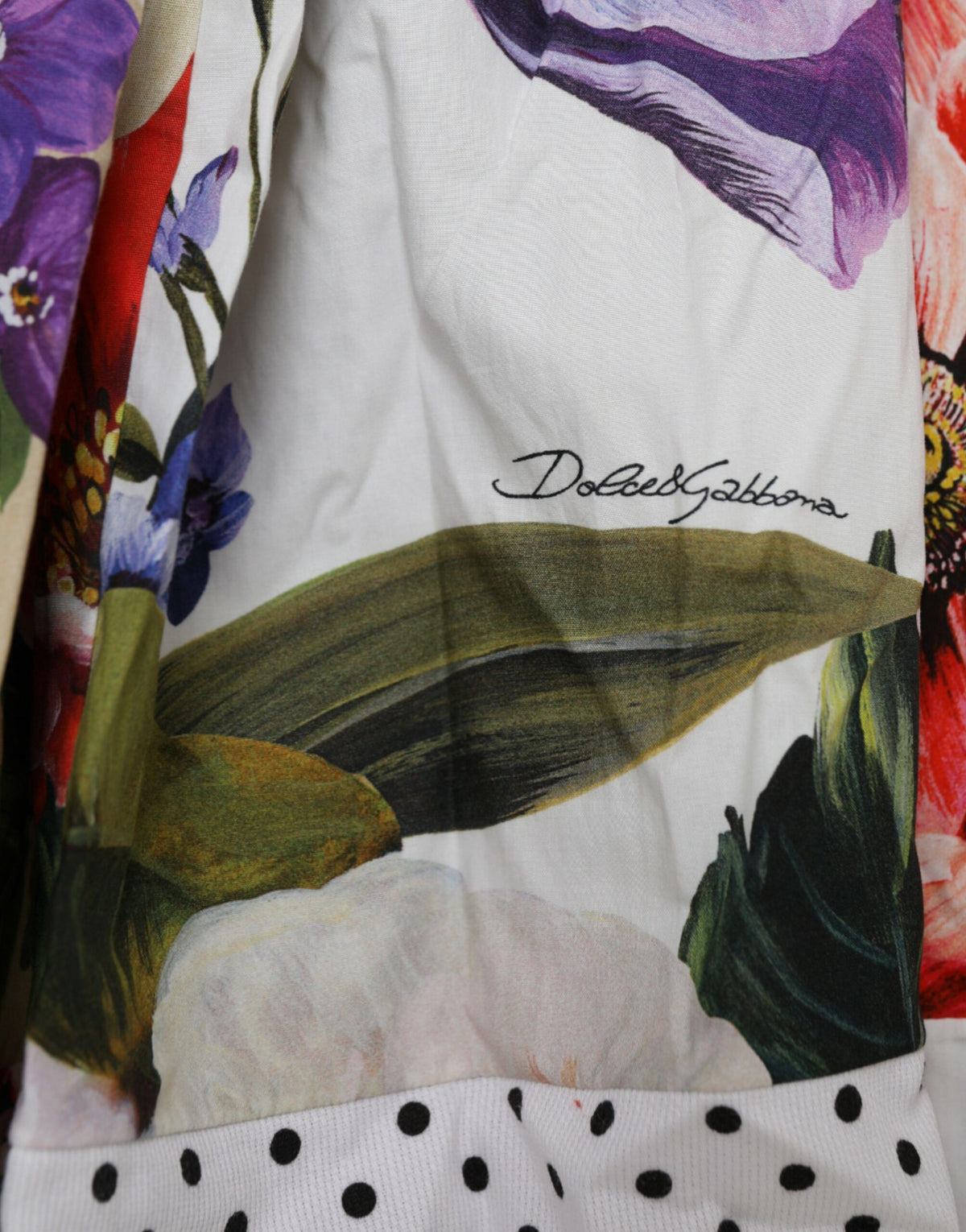 Dolce & Gabbana Multicolor Patchwork-Baumwoll-Minikleid Aline