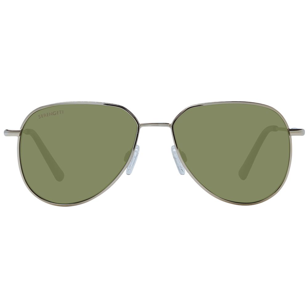 Serengeti Sonnenbrille aus Goldmetall
