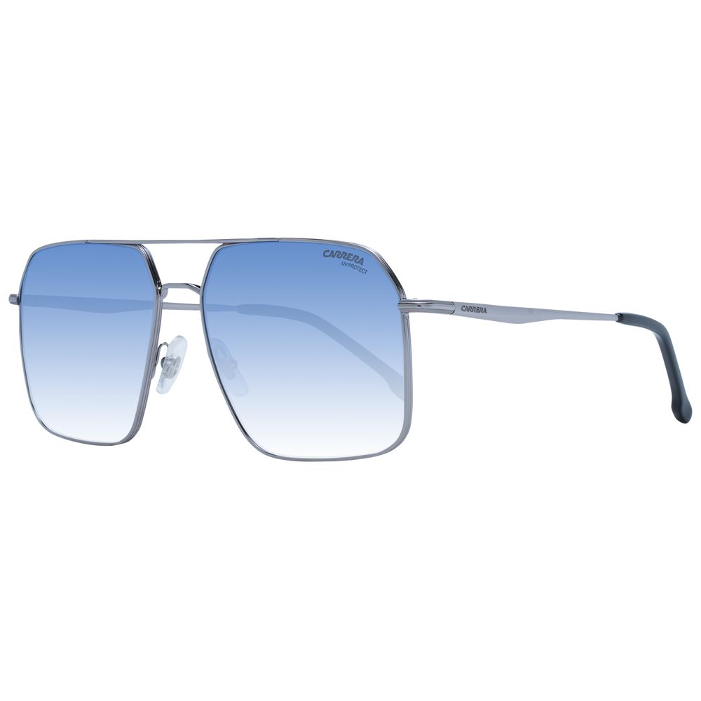 Serengeti Sonnenbrille aus transparentem Acetat