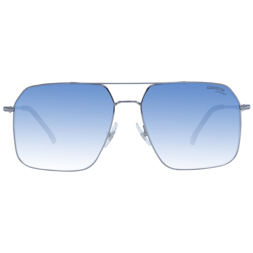 Serengeti Sonnenbrille aus transparentem Acetat