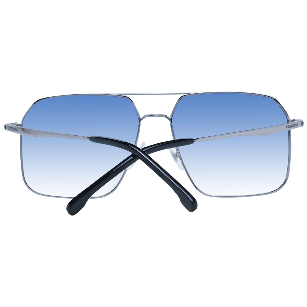 Serengeti Sonnenbrille aus transparentem Acetat