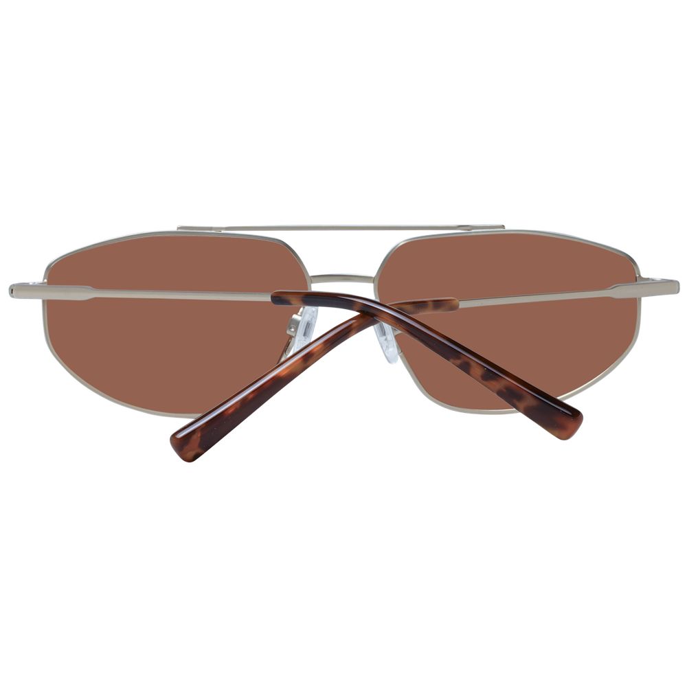 Serengeti Sonnenbrille aus Goldmetall