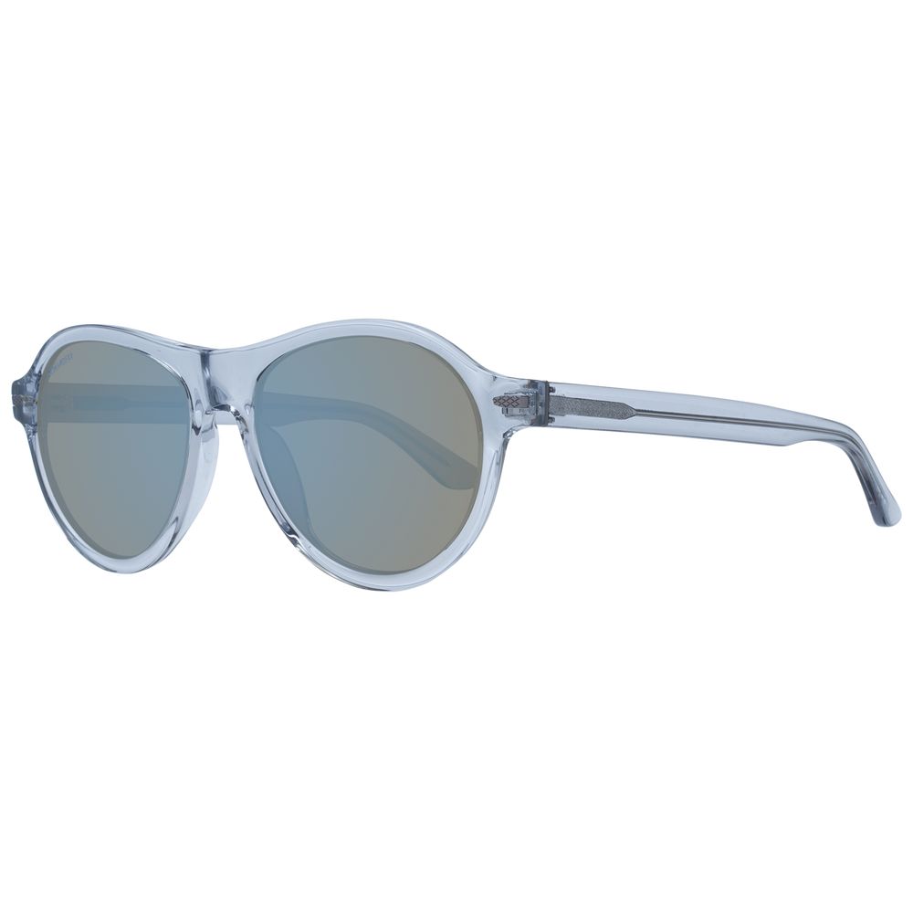 Serengeti Sonnenbrille aus transparentem Acetat