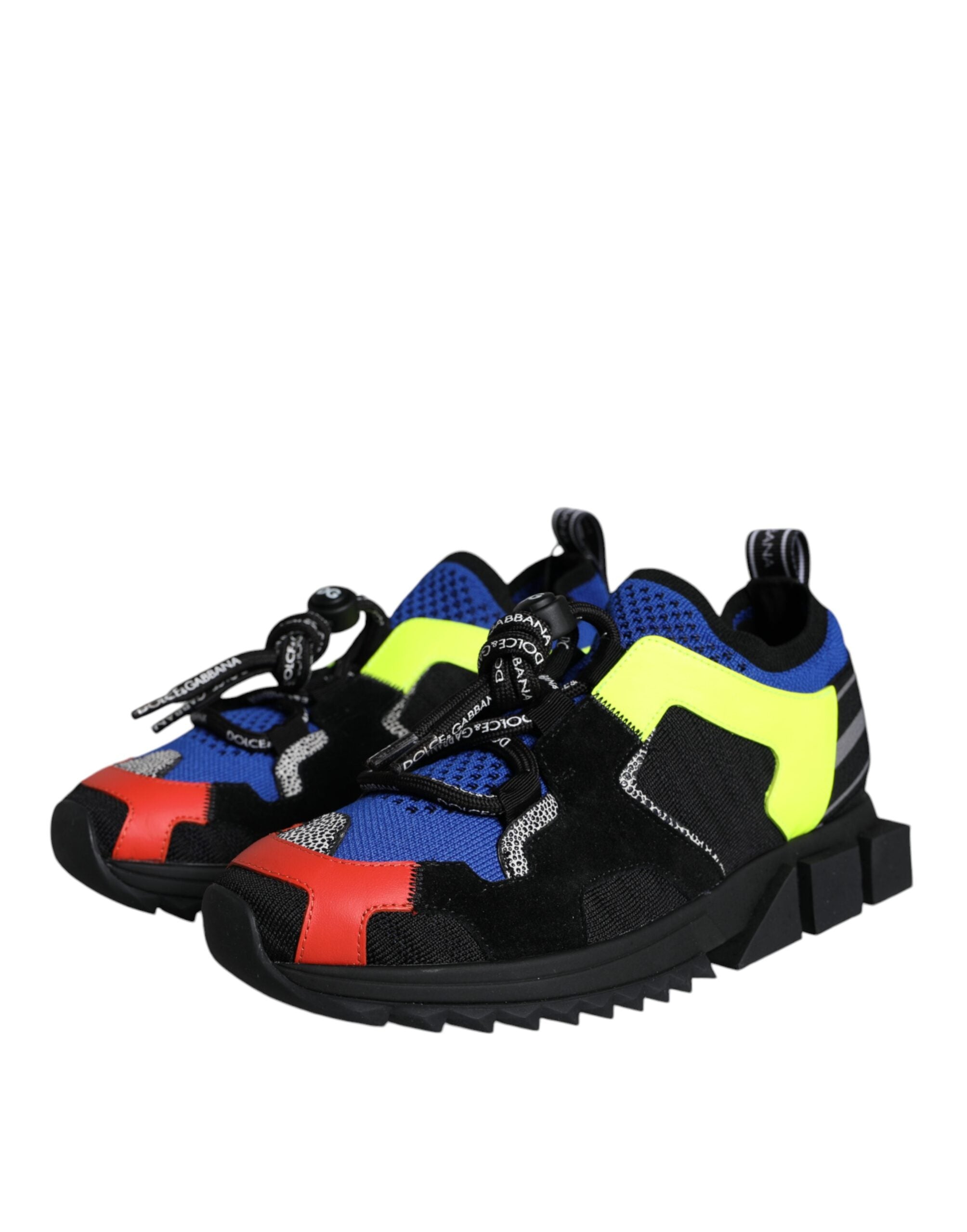 Dolce & Gabbana Multicolor Mesh Sorrento Trekking Turnschuhe Schuhe