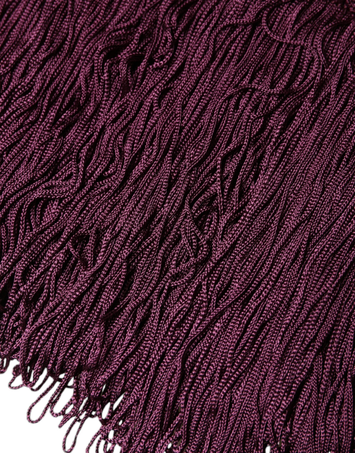 Dolce & Gabbana Schwarzes gepunktetes Midikleid aus Seide mit V-Ausschnitt und Quasten