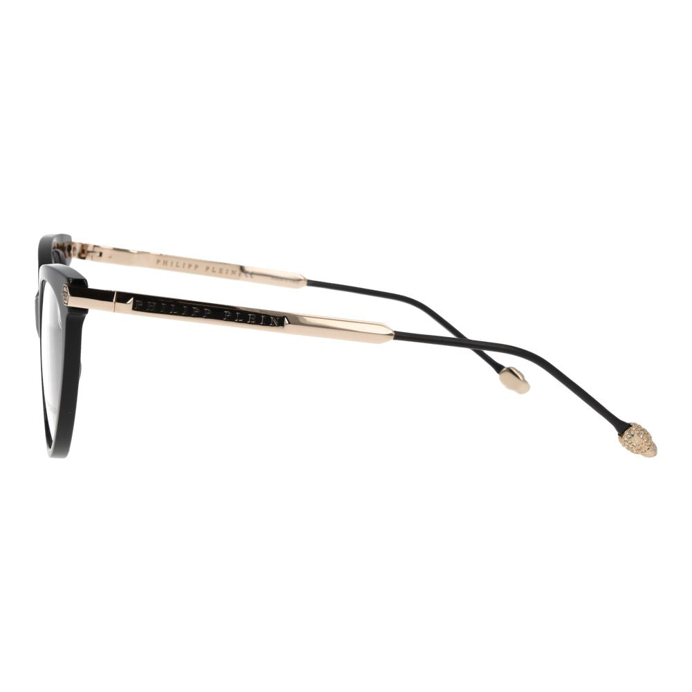 Philipp Plein Brille mit schwarzen Cellulose-Acetat-Gestellen