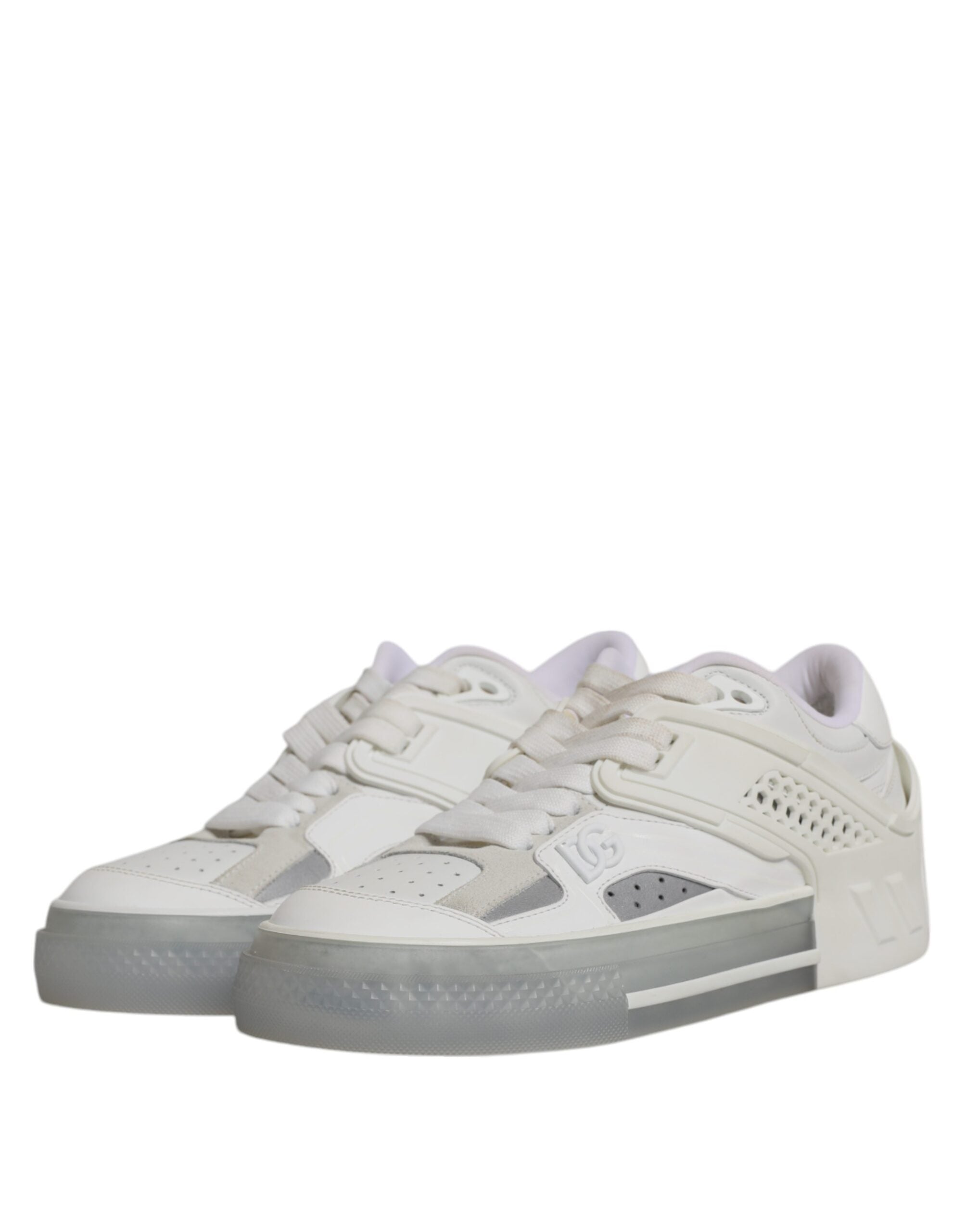 Dolce & Gabbana Weiße DG Logo CUSTOM 2.Zero Sneakers