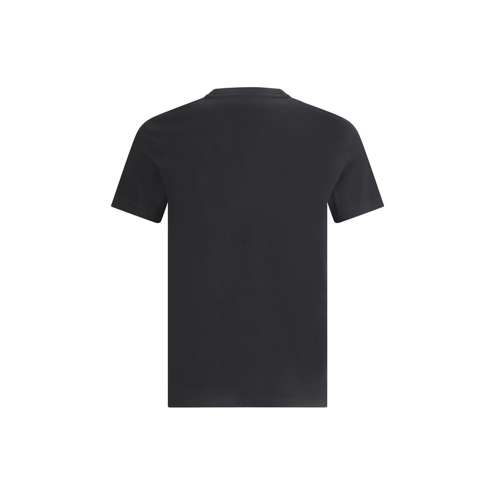 Versace Schwarzes Baumwoll-T-Shirt