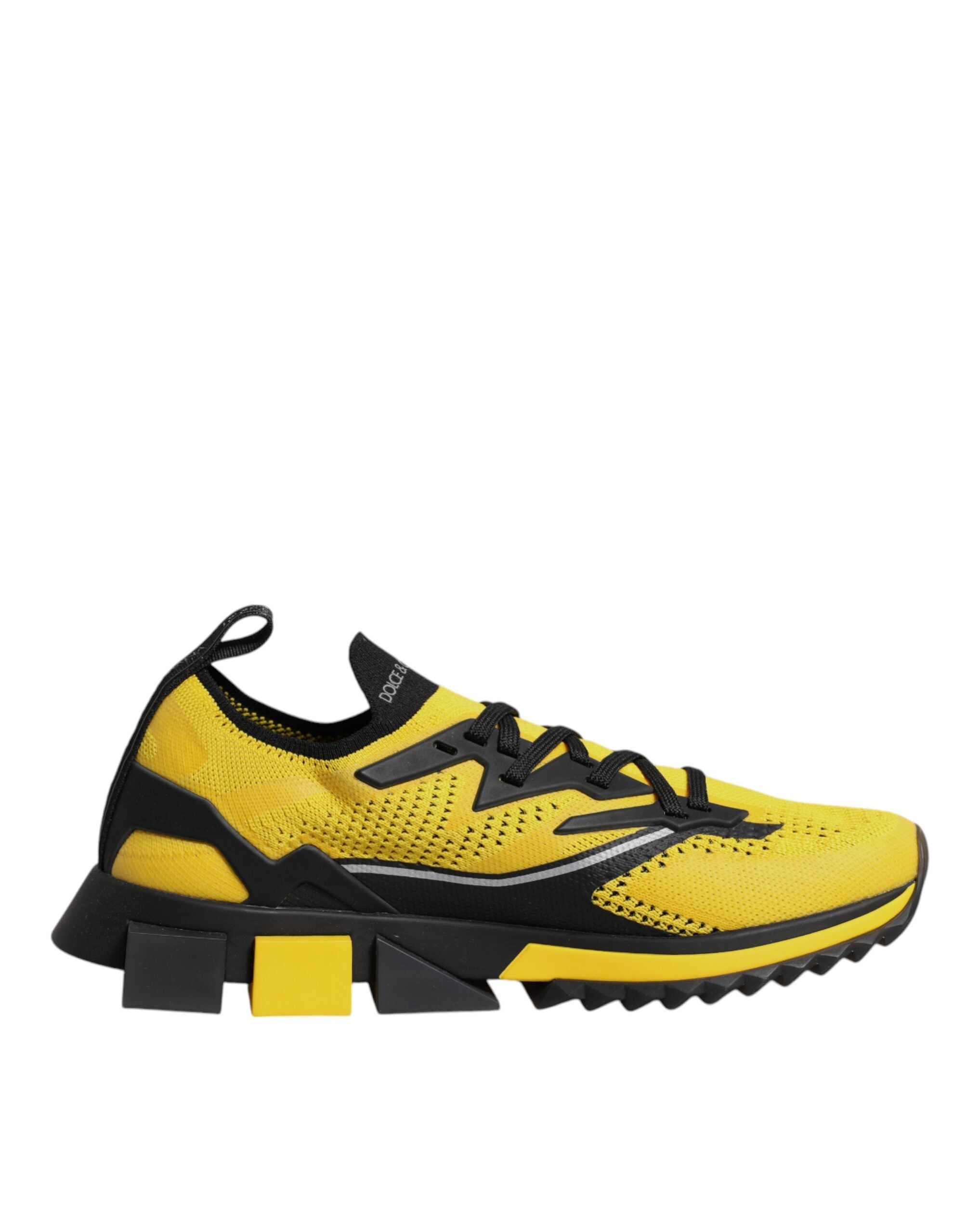 Dolce & Gabbana Gelb SORRENTO Sport Stretch Turnschuhe Schuhe