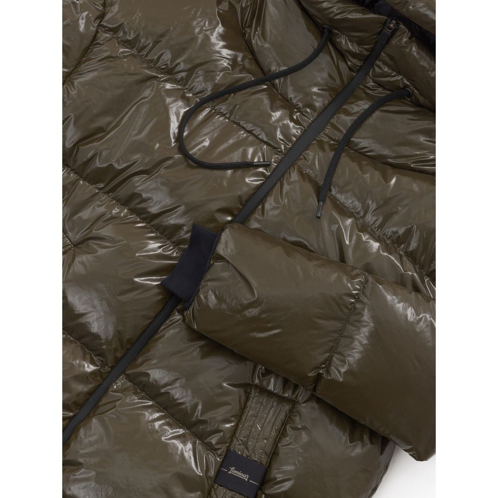 Herno Grüner Parka aus Polyamid