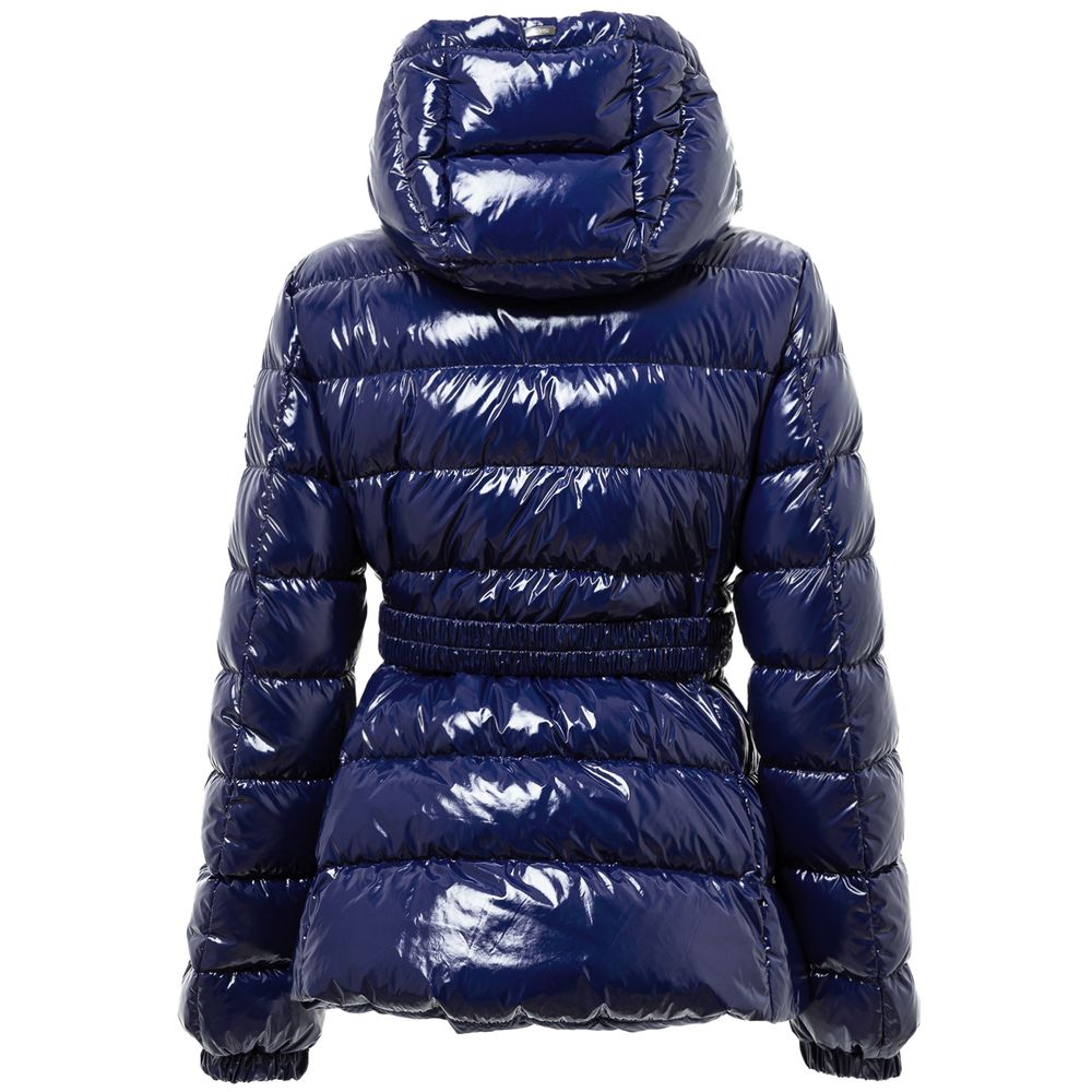 Herno Blauer Mantel aus Polyamid