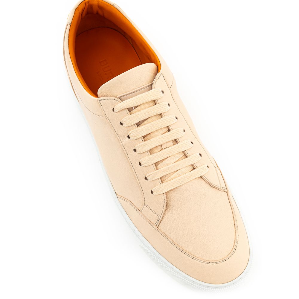 Burberry Pinke Leder Low-Top-Sneaker