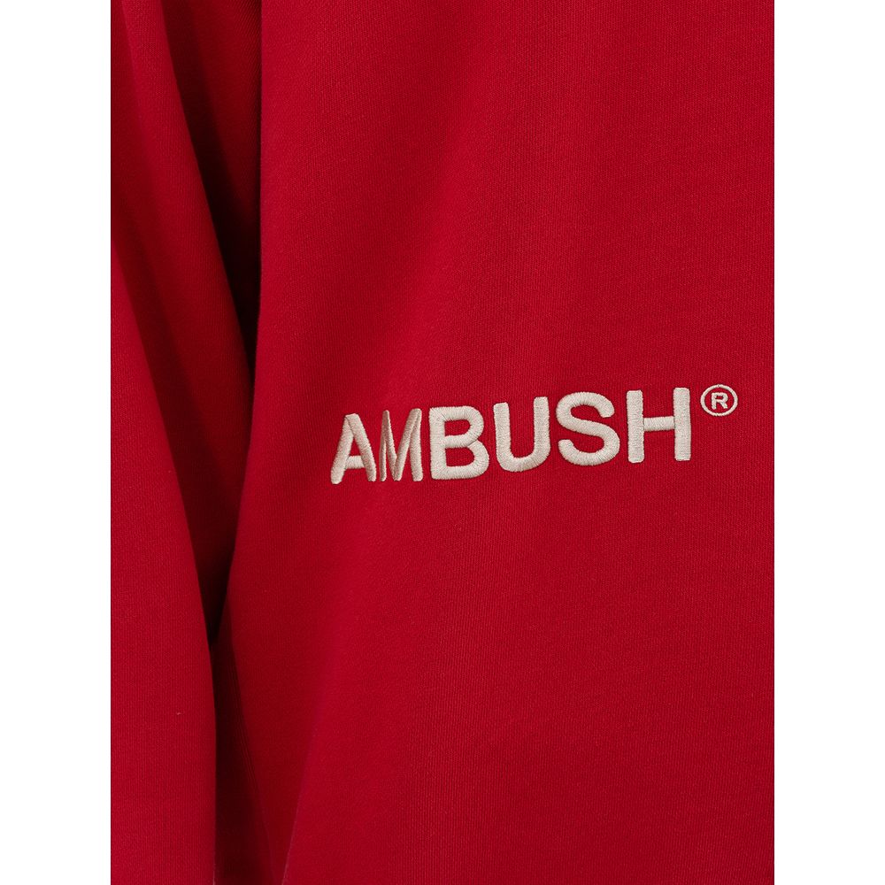 Ambush Rotes Baumwoll-Sweatshirt