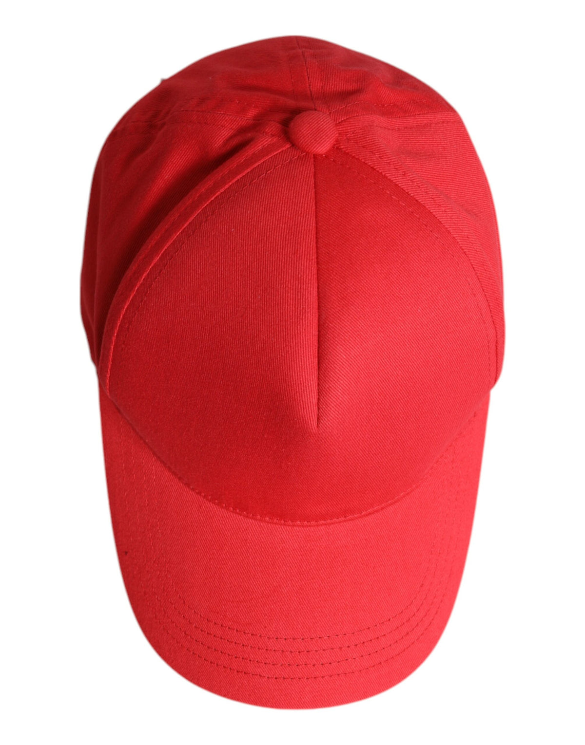 Dolce & Gabbana Rote Baumwolle 6 Panels Frauen Baseballmütze