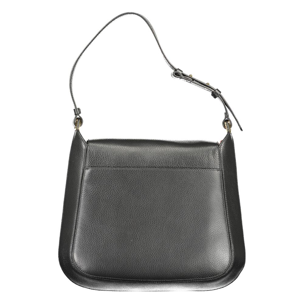 Coccinelle Schwarze Leder Damentasche
