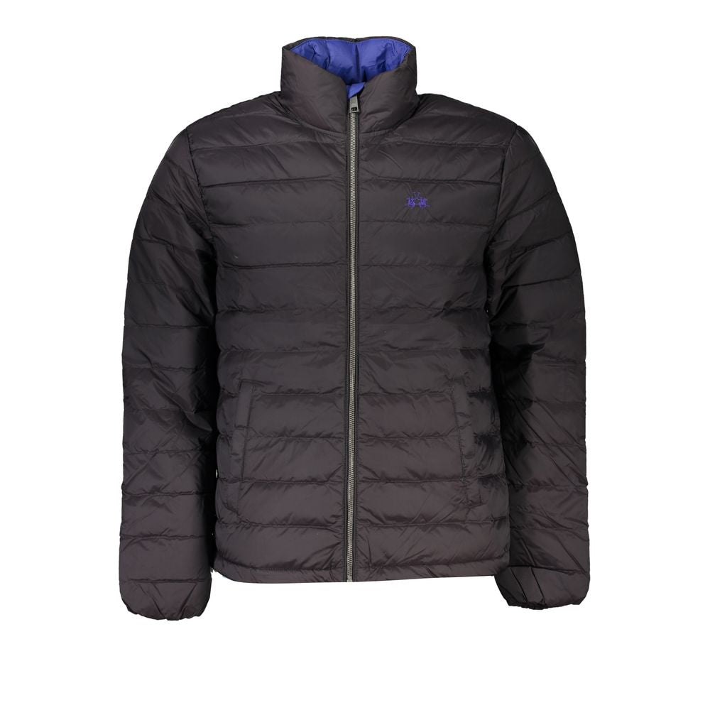 La Martina Nero Poliammide Herrenjacke