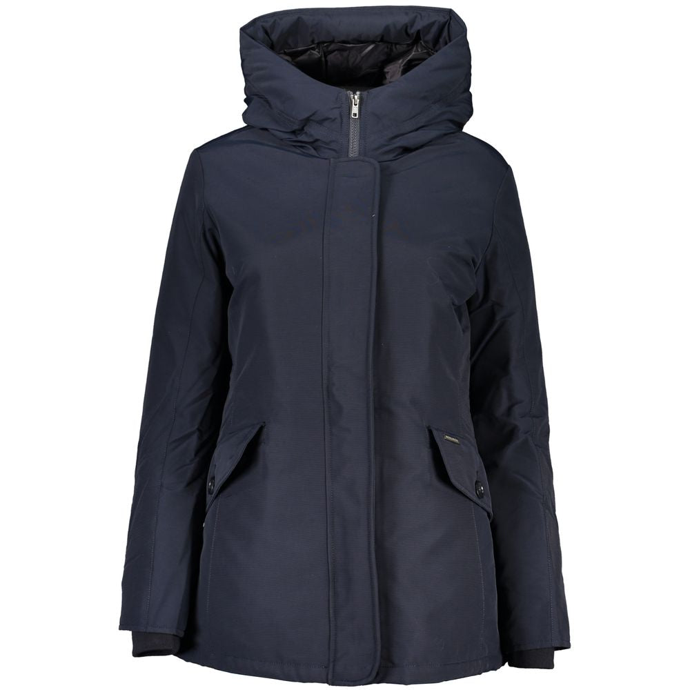 Woolrich Blu Baumwolljacke für Damen