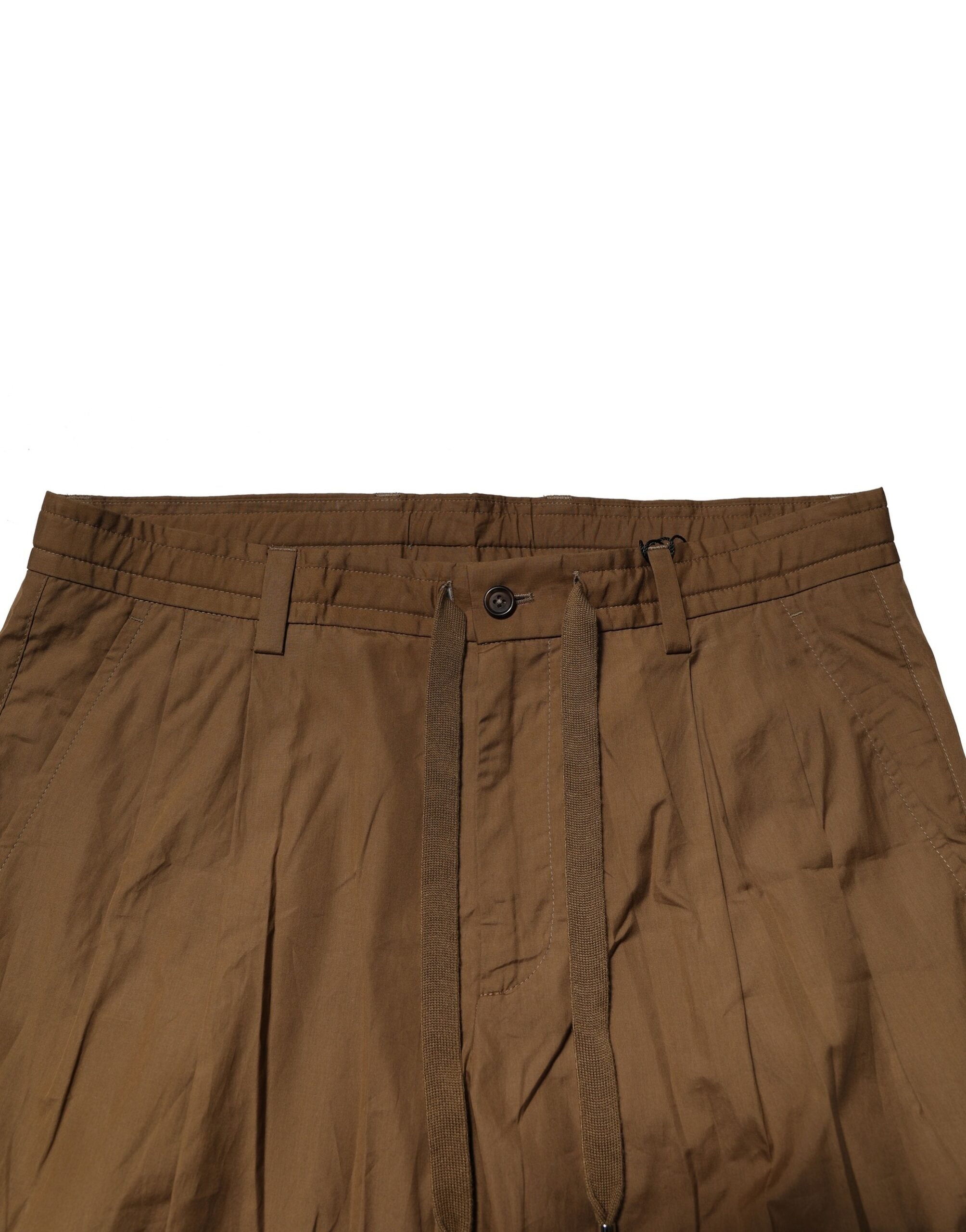 Dolce & Gabbana Braun Baumwolle Chino Mid Taille Männer Hosen