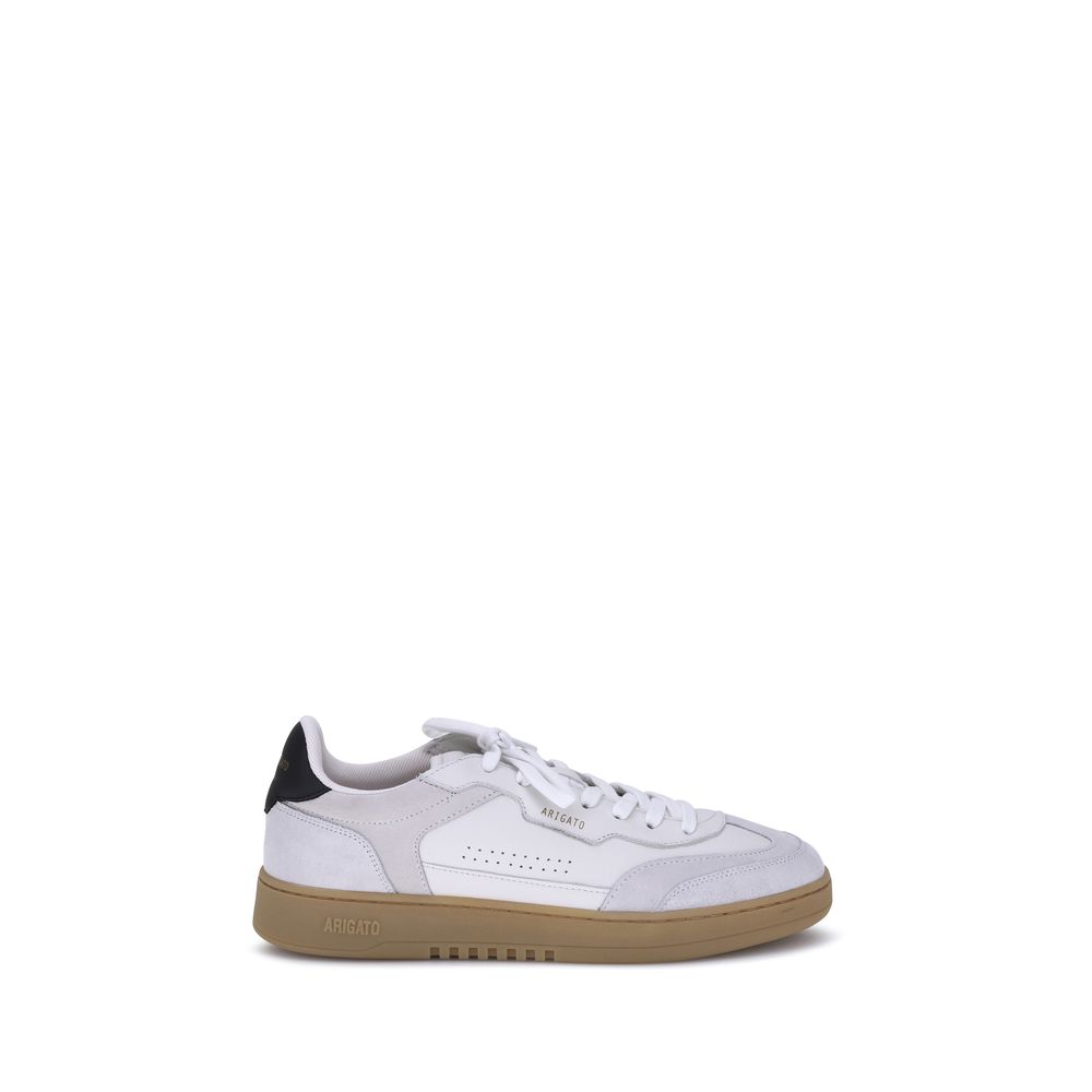 Axel Arigato Weiße Low-Top-Sneaker aus Kalbsleder Bos Taurus