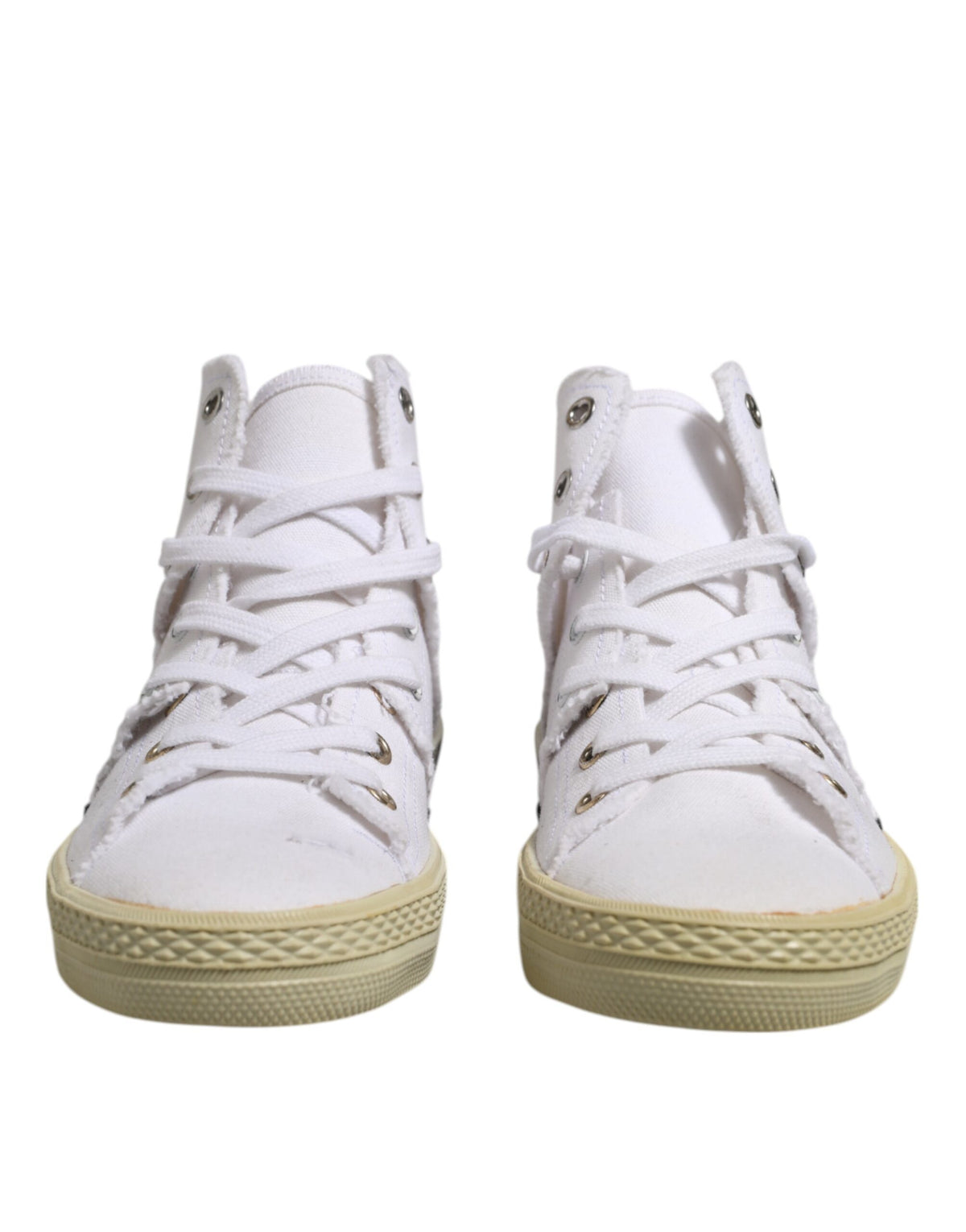 Maison Margiela Weiß Lace Up Mid Top Frauen Turnschuhe Schuhe
