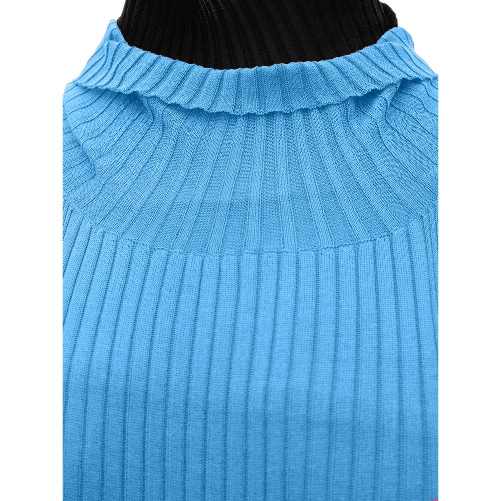 Bottega Veneta Blaues Baumwoll-Freizeitkleid
