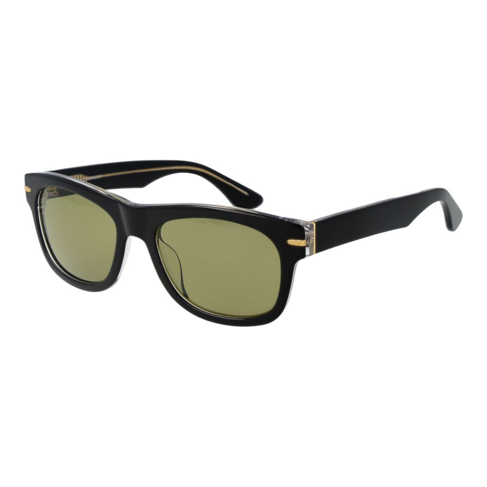 Serengeti Schwarze Sonnenbrille aus Acetat