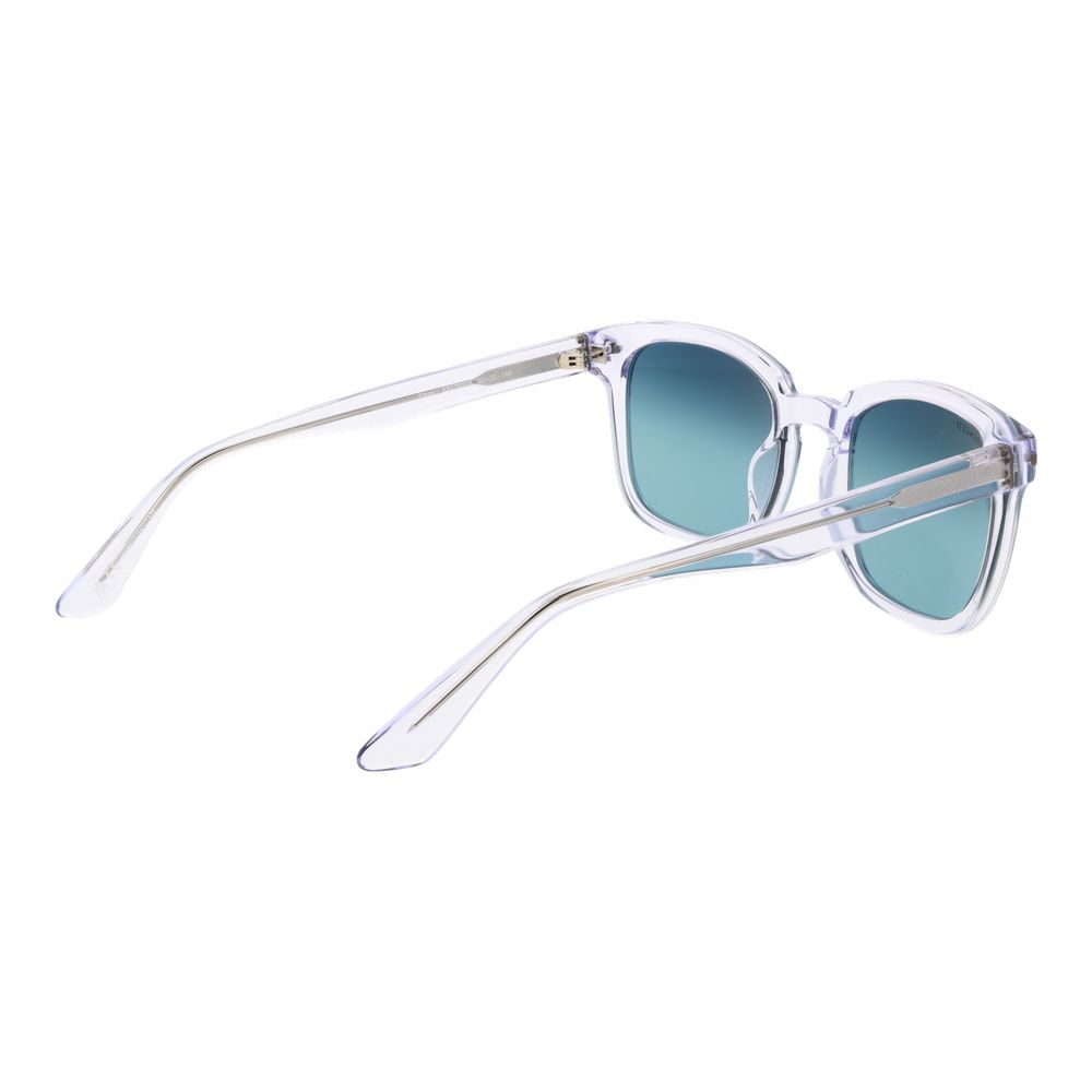 Serengeti Sonnenbrille aus transparentem Acetat