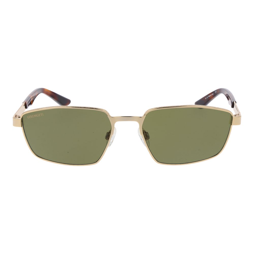Serengeti Sonnenbrille aus Goldmetall