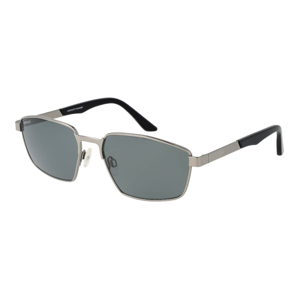 Serengeti Graue Sonnenbrille aus Metall