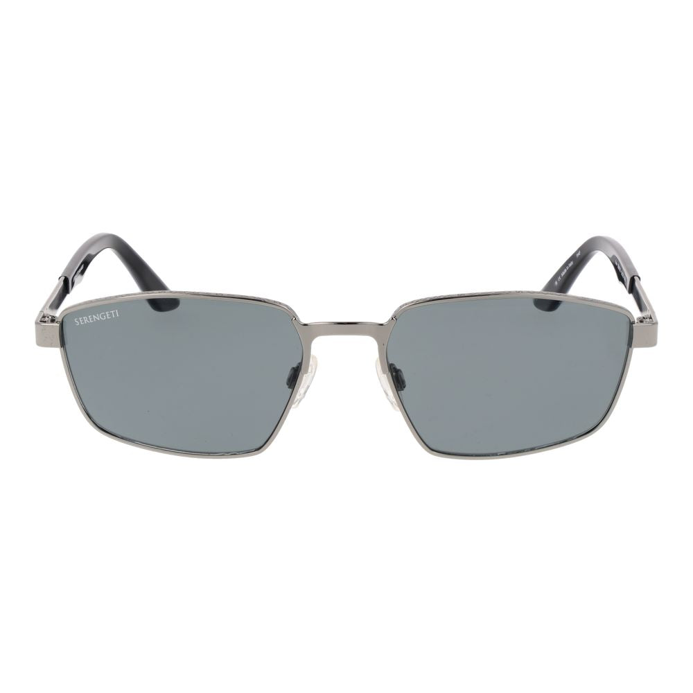 Serengeti Graue Sonnenbrille aus Metall