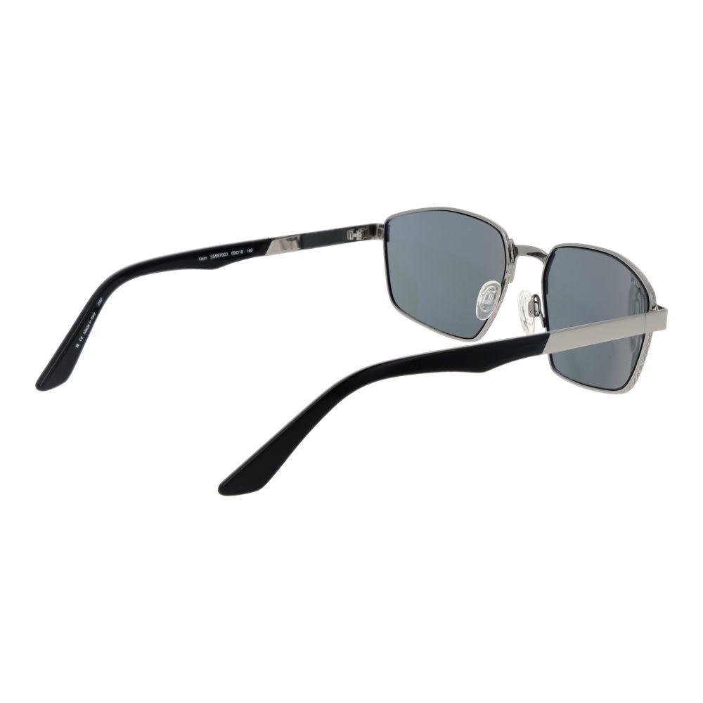Serengeti Graue Sonnenbrille aus Metall