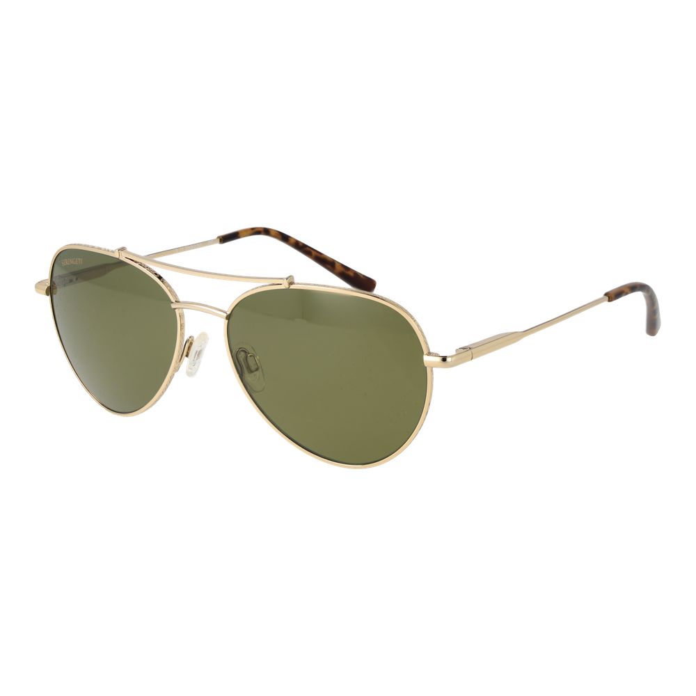 Serengeti Sonnenbrille aus Goldmetall